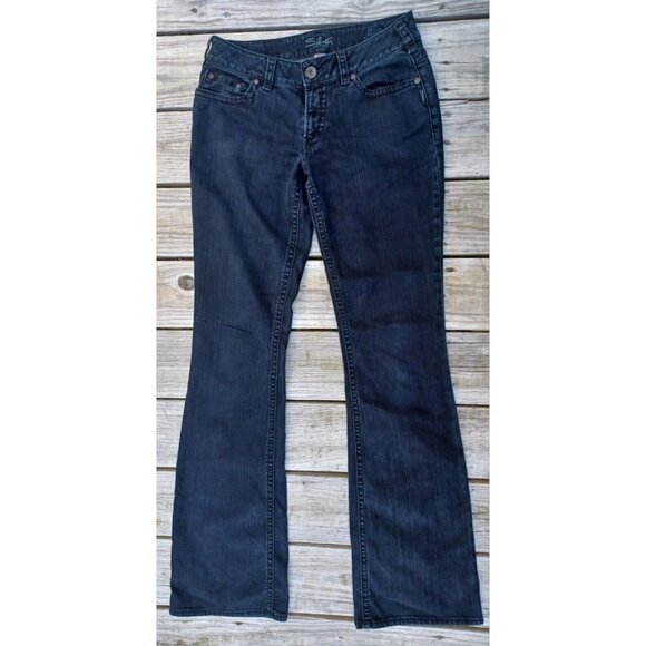 Silver Jeans-Suki Mid-Rise Slim Bootcut Jeans Women's Size 30/37 - Picture 2 of 8